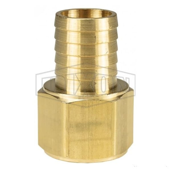 Dixon Solid Insert, 1 in, FNPT x Hose Barb, Brass, Domestic 1041616C - main